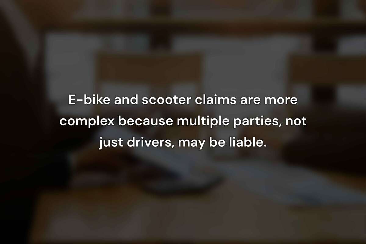 How E-Bike and Scooter Accident Claims Differ from Car Accidents
