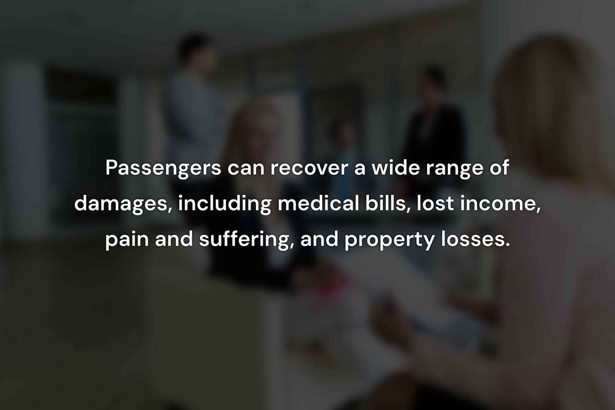 Which Damages Can Passengers Recover After a Rideshare Accident?