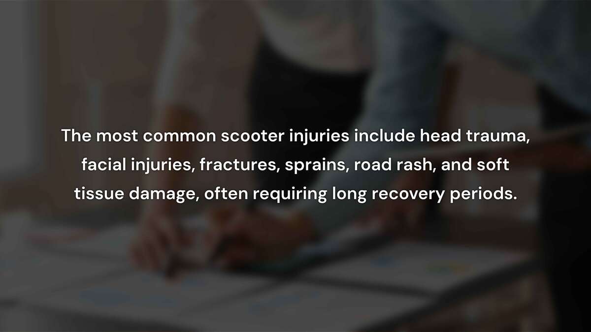 What Are the Most Common Injuries in Electric Scooter Crashes?