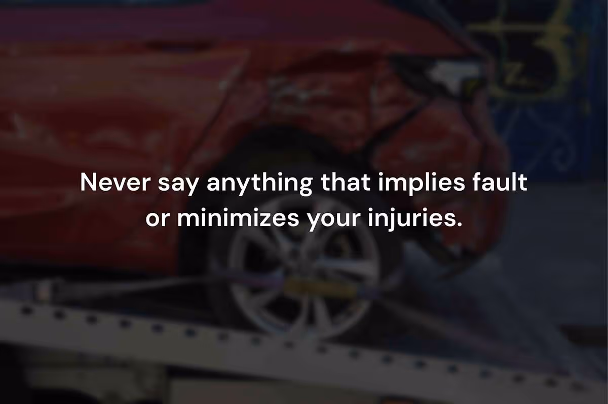 What Should You Say to an Insurance Adjuster After an Accident?