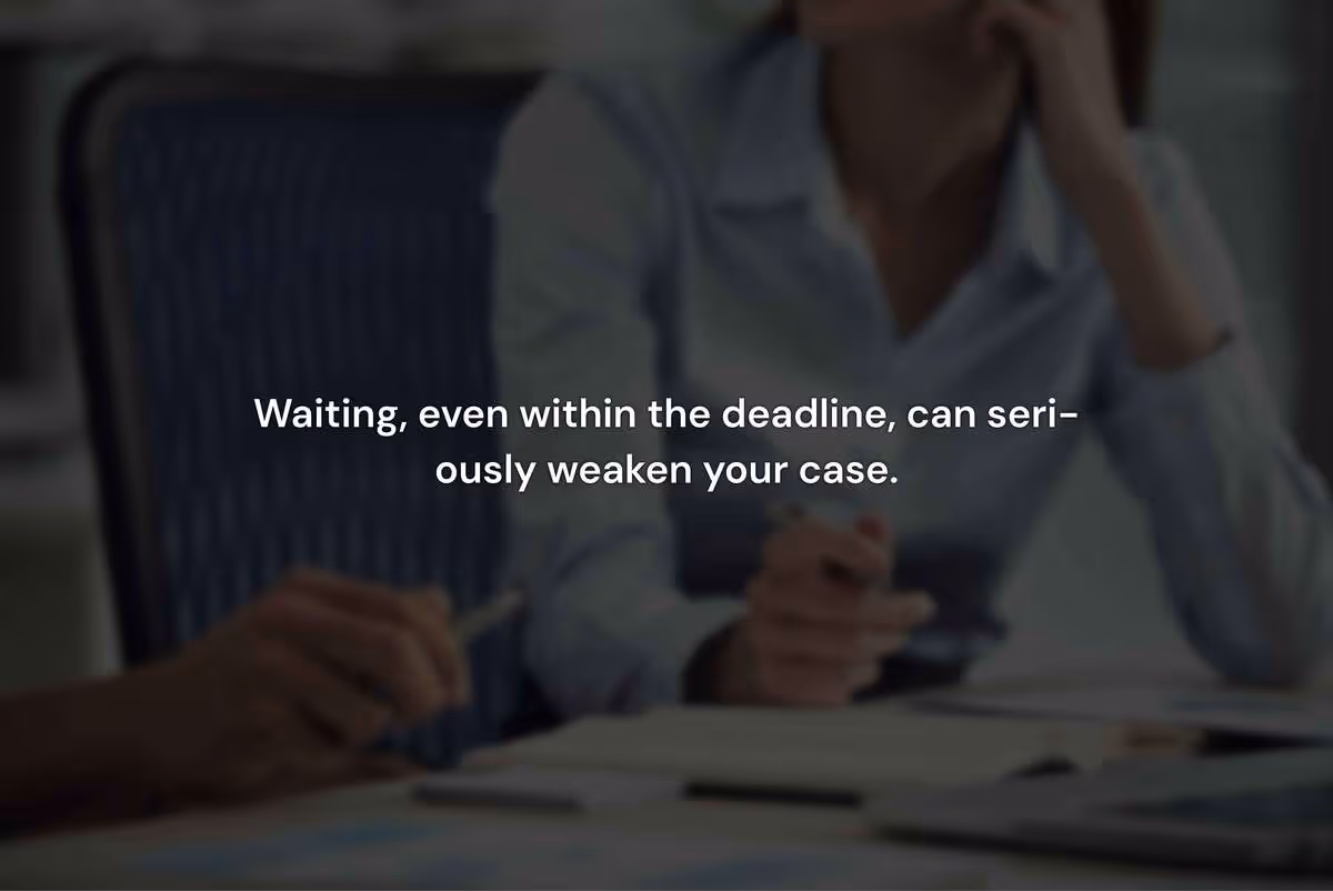 Why Delaying Can Hurt Even If You're Within the Time Limit
