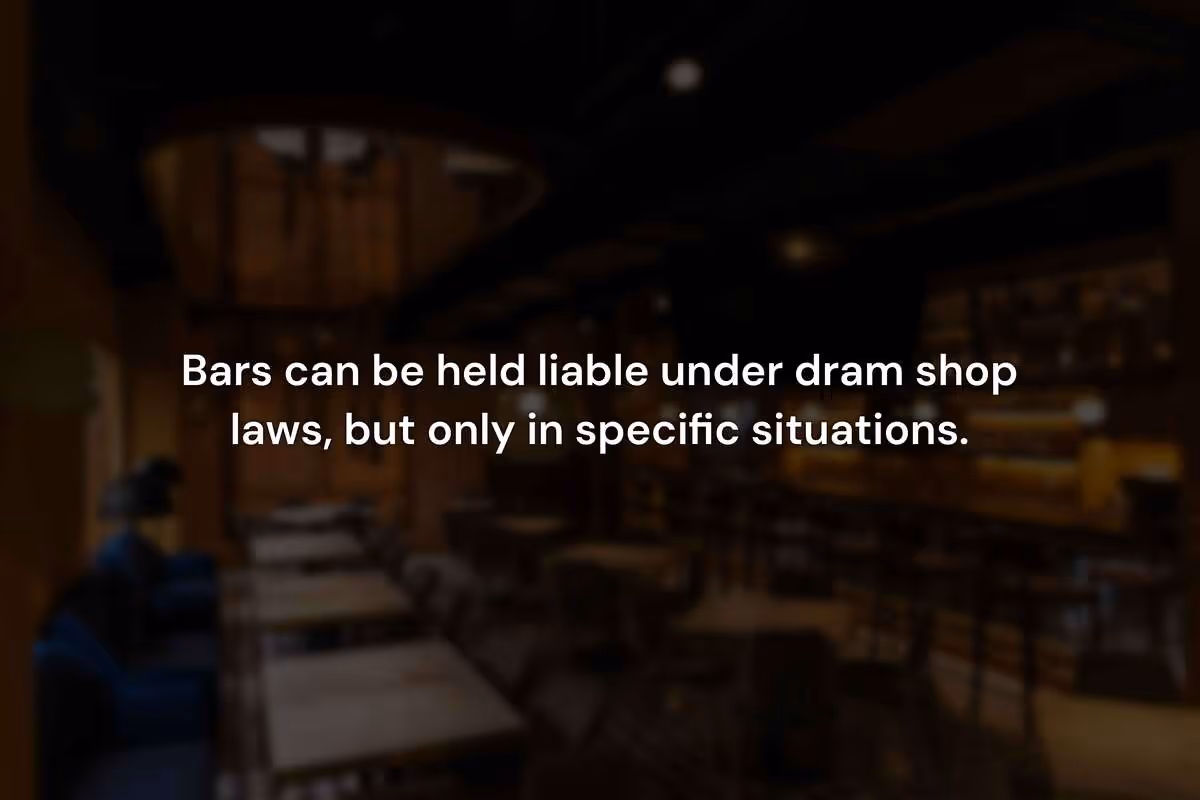 Can You Sue a Bar for an Alcohol-Related Accident?