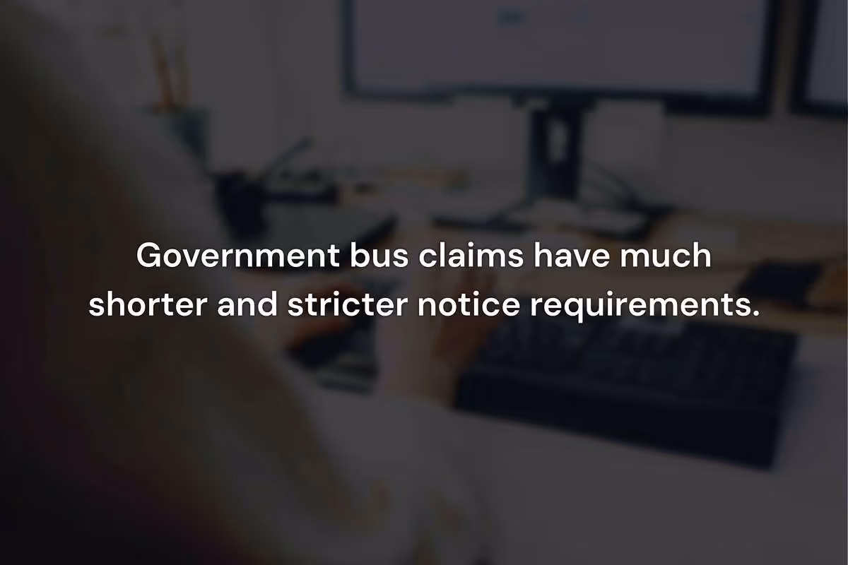 How Long Do You Have to File a Bus Accident Claim?