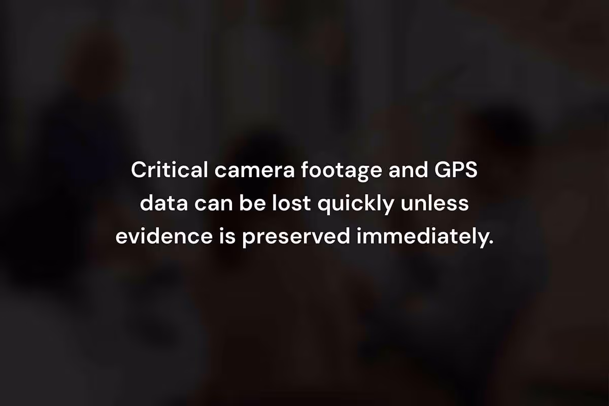 Preserve Evidence Before It Disappears