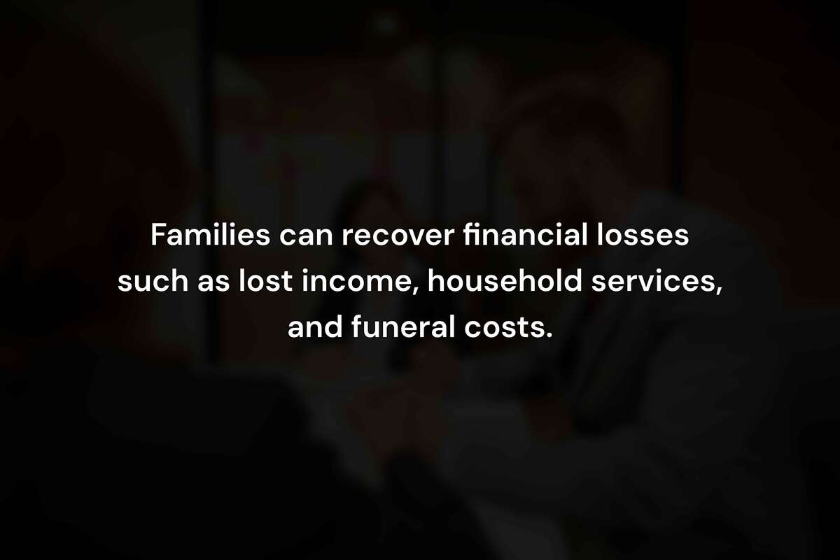 Economic Damages Available in California Wrongful Death Cases