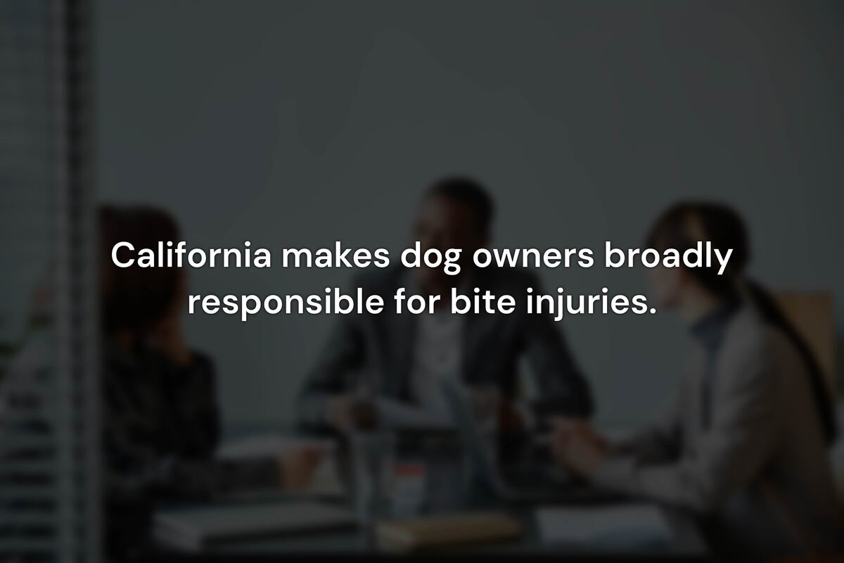 How Dog Bite Settlements Are Calculated in California