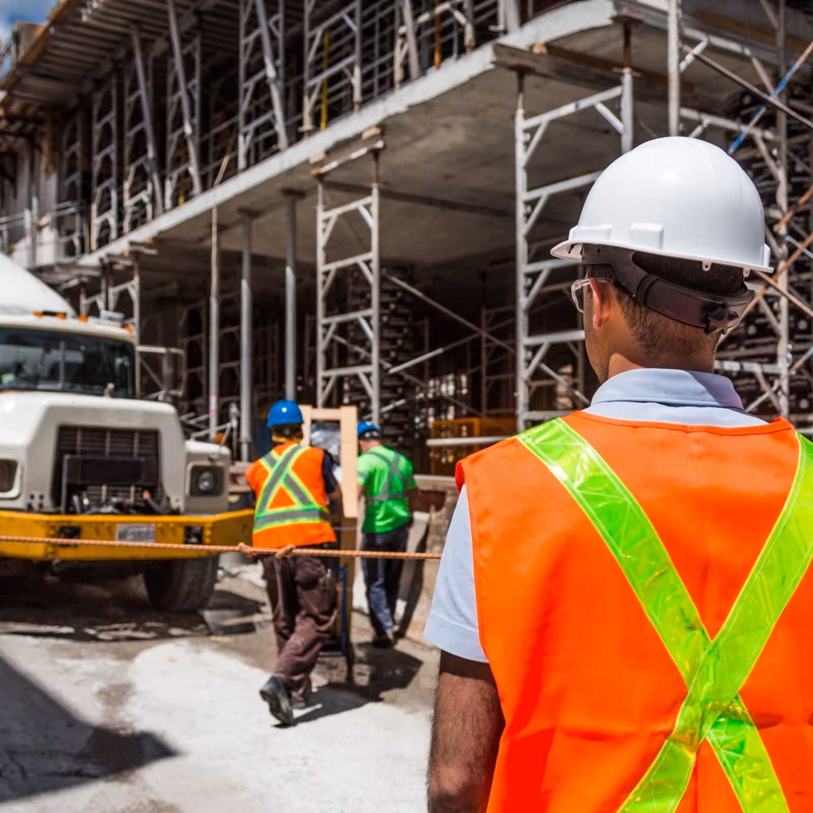 Construction attorney in Las Vegas NV reviewing building contract documents