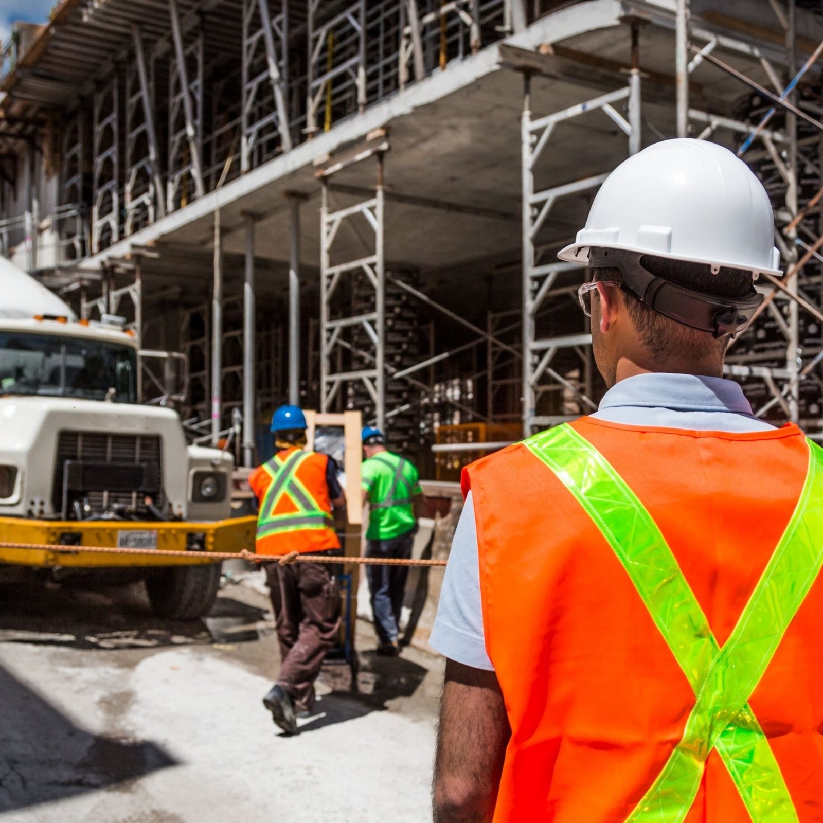 Construction attorney in Las Vegas NV reviewing building contract documents