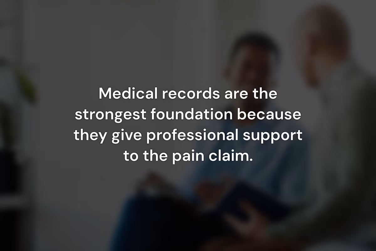 What Medical Records Support a Pain and Suffering Claim?