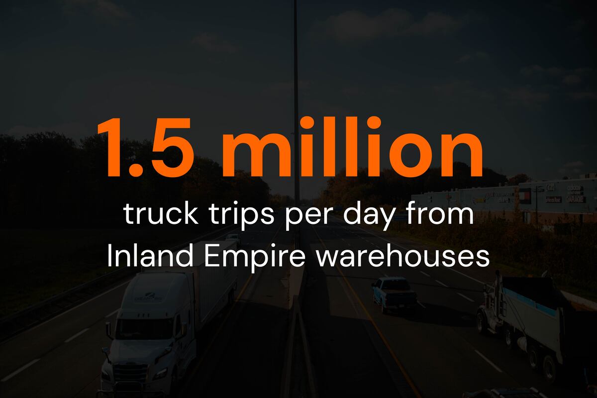 more than one billion square feet of warehouse space,