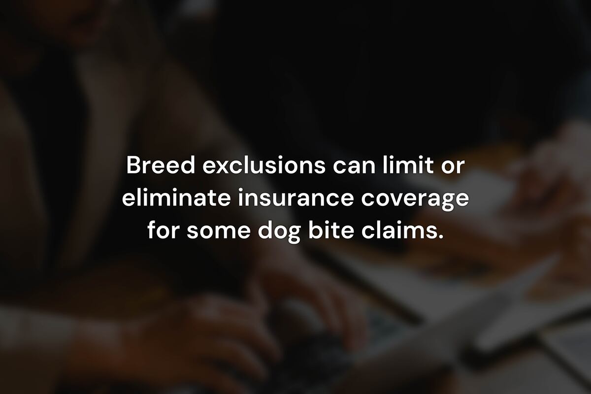 What Breed Exclusions Limit Homeowners Insurance Coverage for Dog Bites?