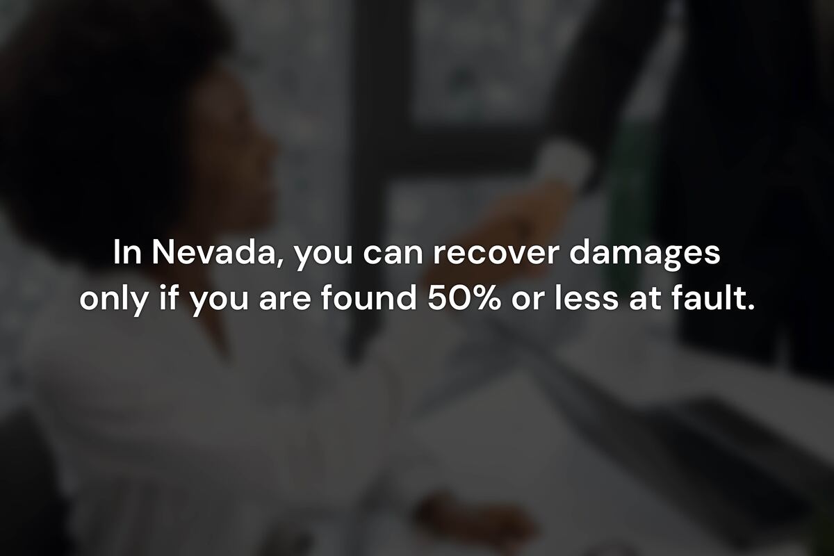 What Is Nevada's Modified Comparative Negligence Rule?