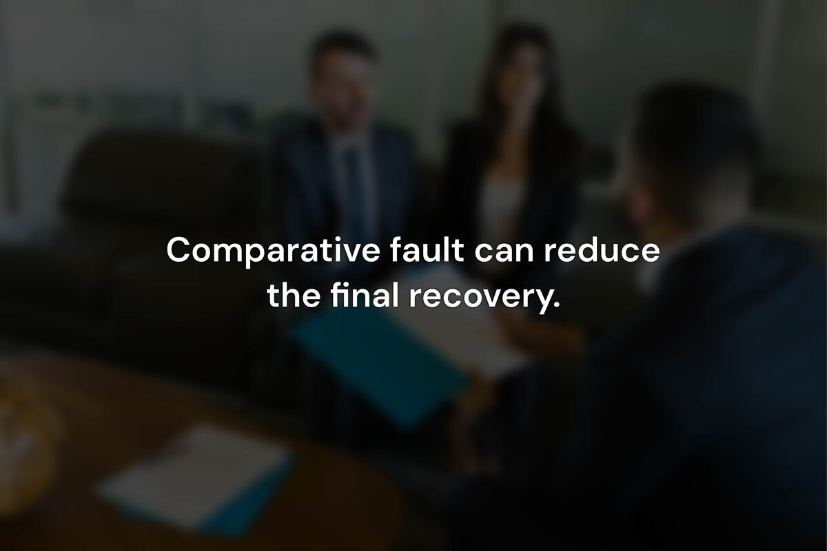 How Does Comparative Fault Affect Your Case?