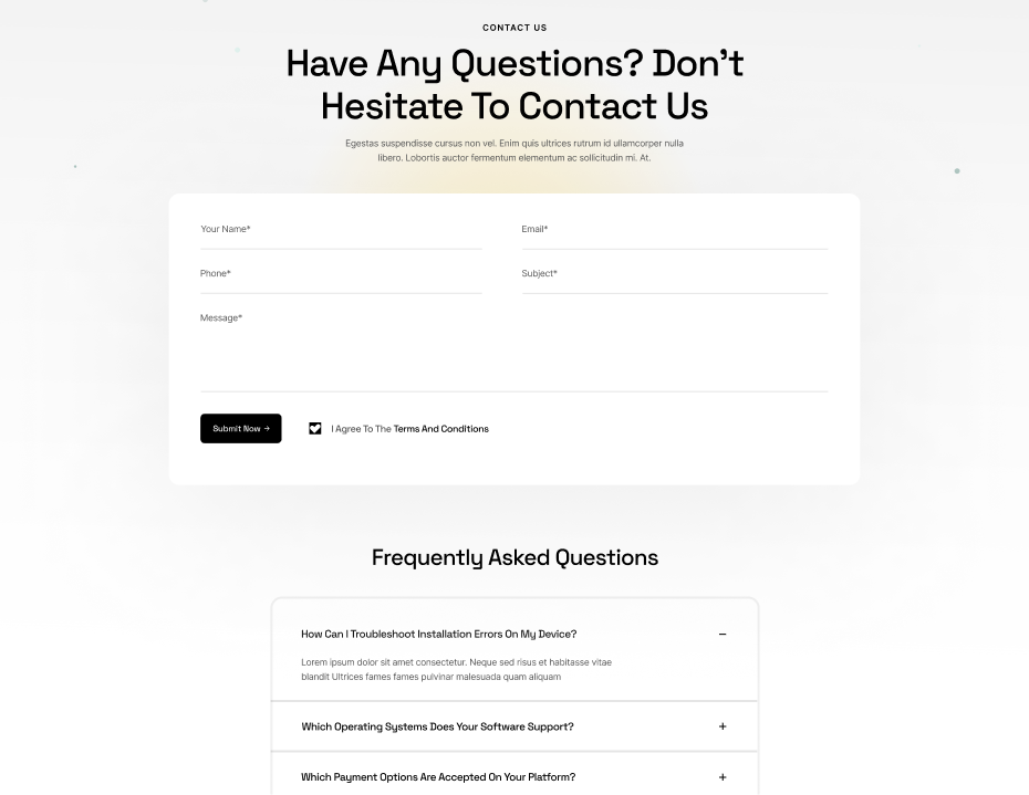 Contact Two Screenshot