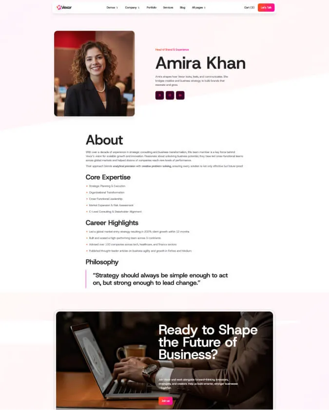 Page screen