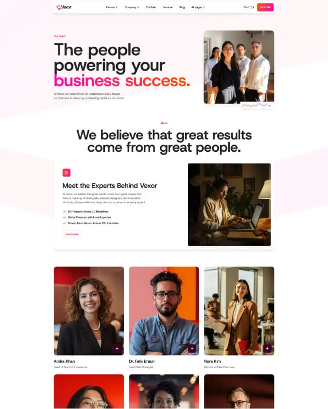 Page screen