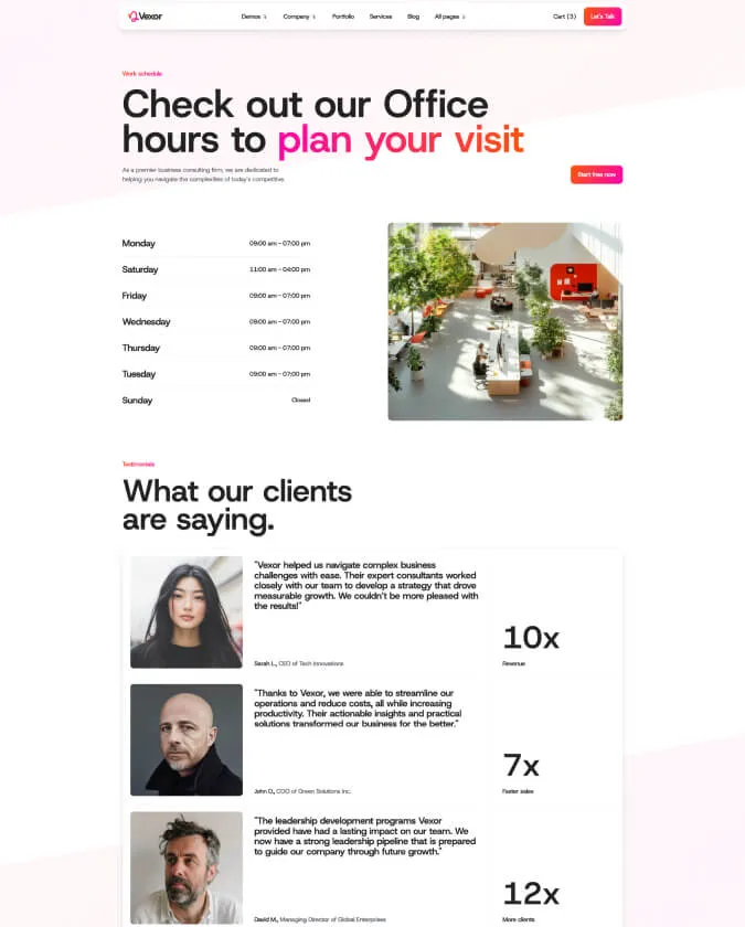 Page screen