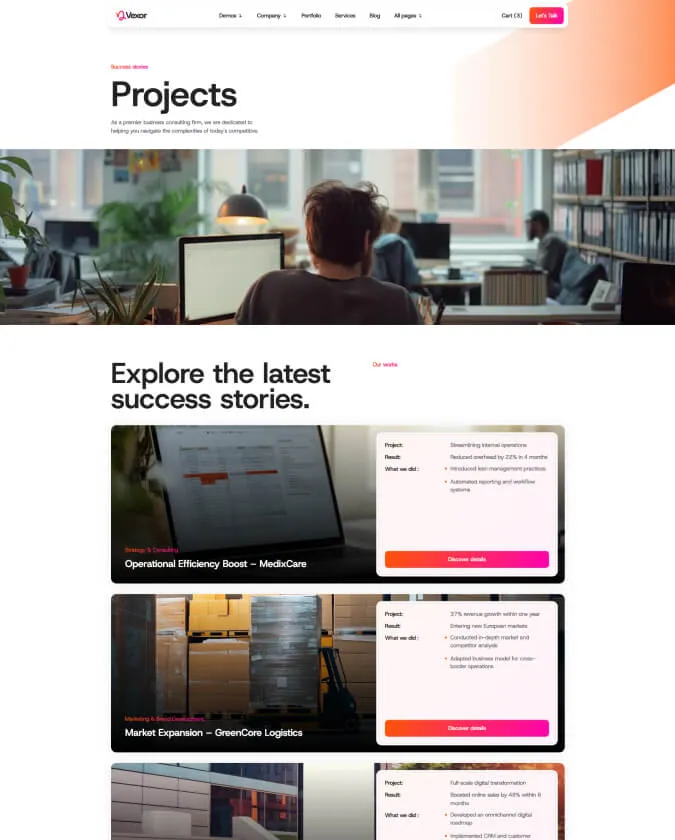 Page screen