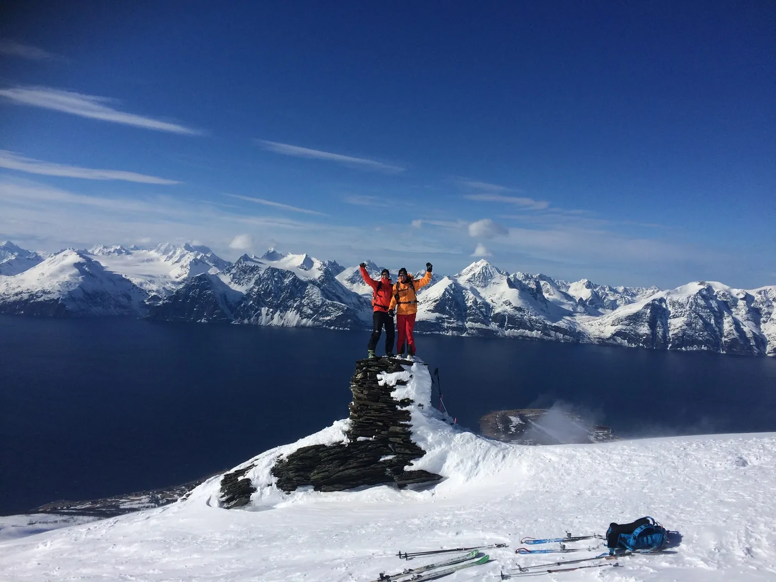 Skitur i Lyngen Alps