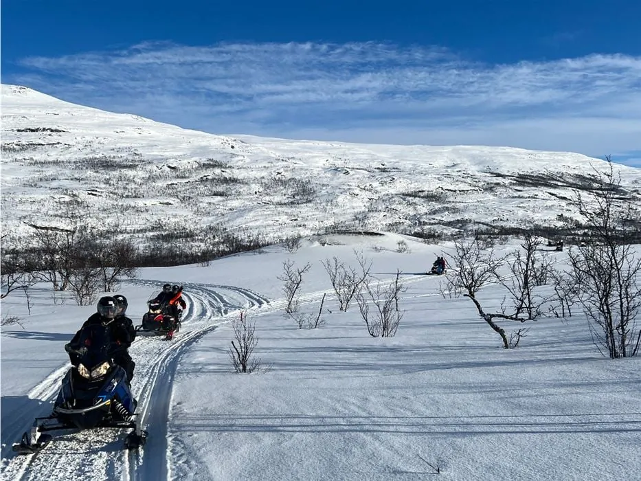 Snøscooter i Tromsø