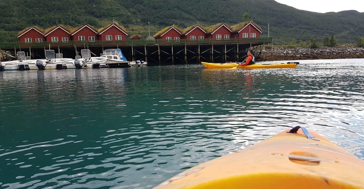 Kajakk i fjorden