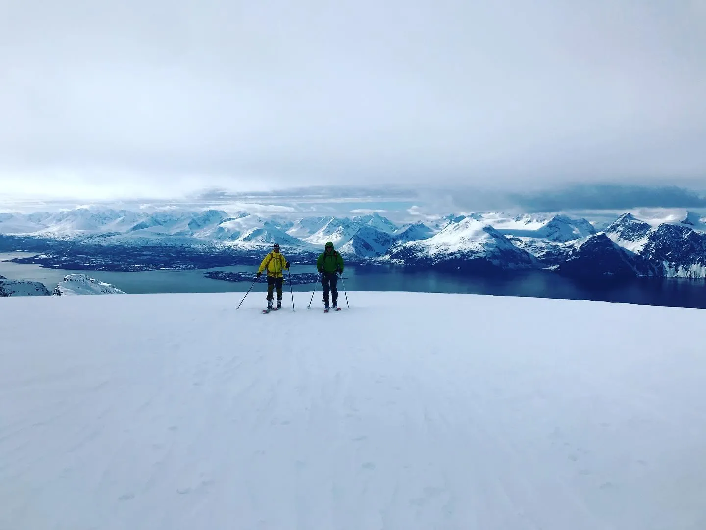 Fottur i lyngen alps