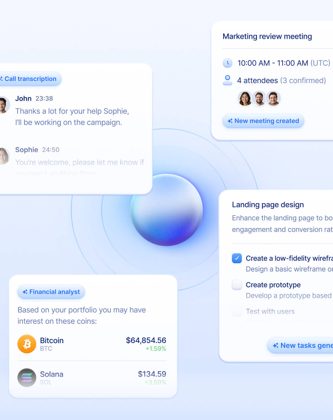 An AI That Lives Inside Your Phone OS - Mega Webflow Template