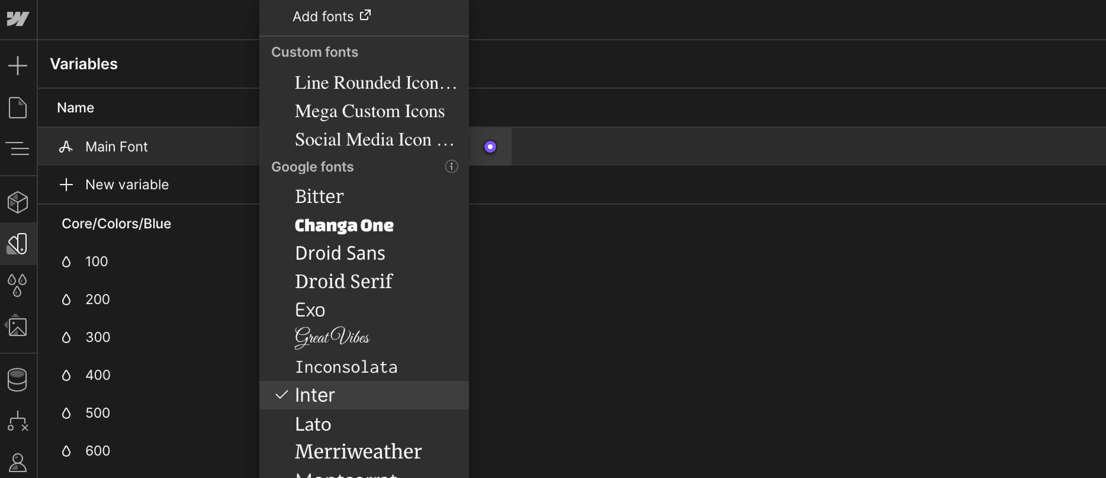 Typography - Mega Webflow Template