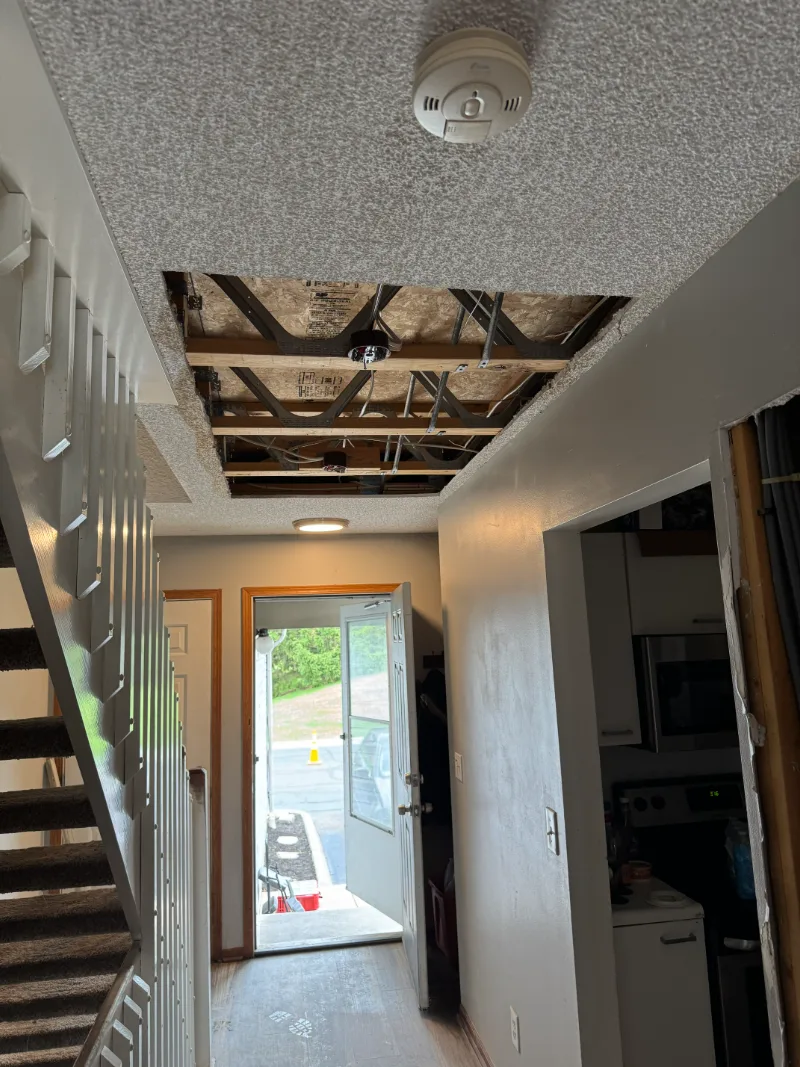 ceiling leak
