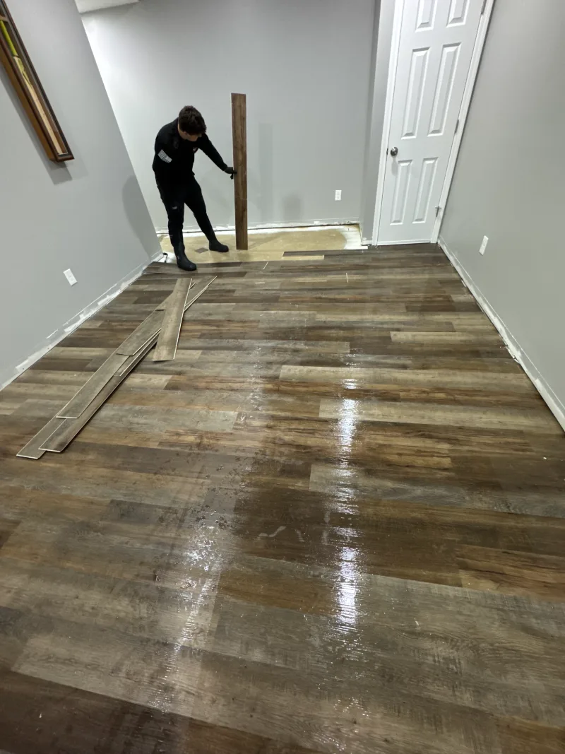 basement flooded