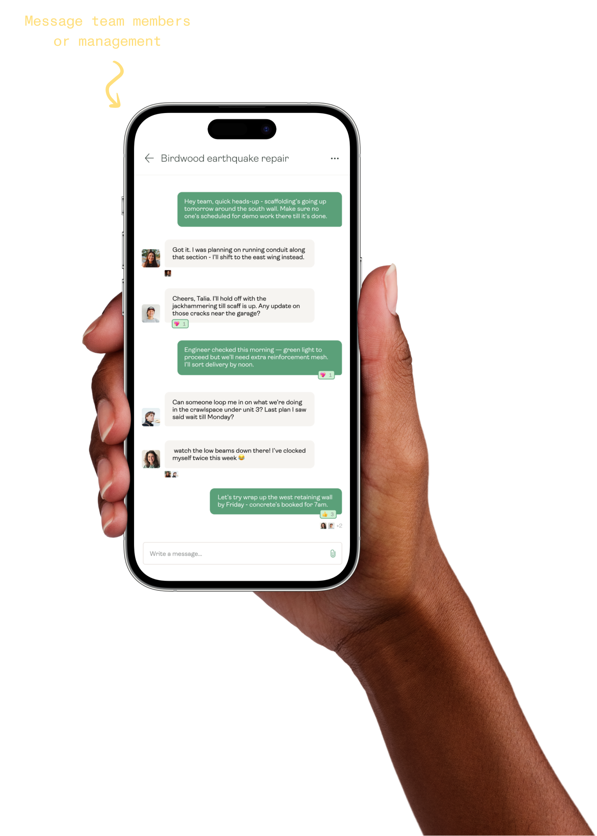 Messaging - Karmly