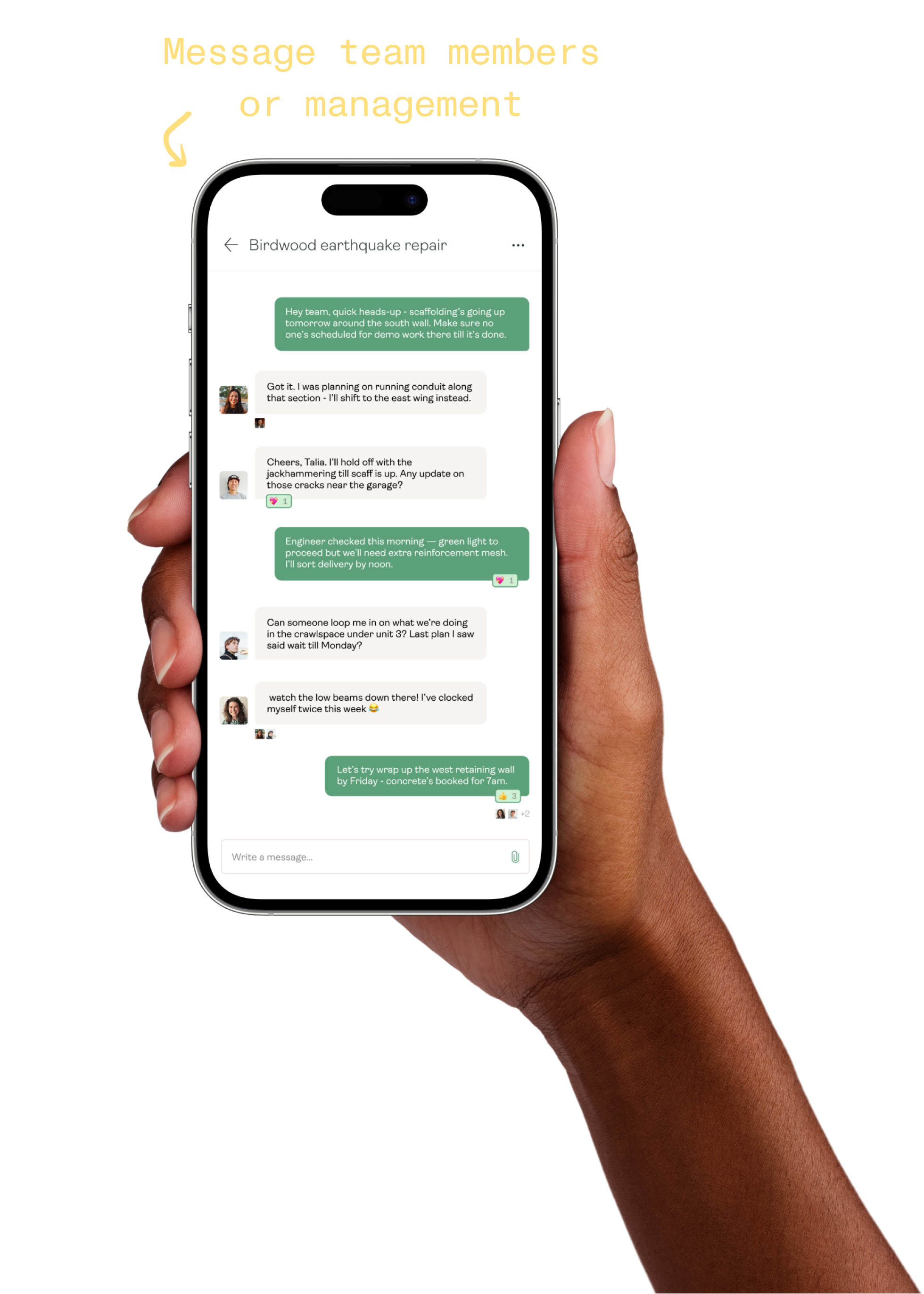 Messaging - Karmly