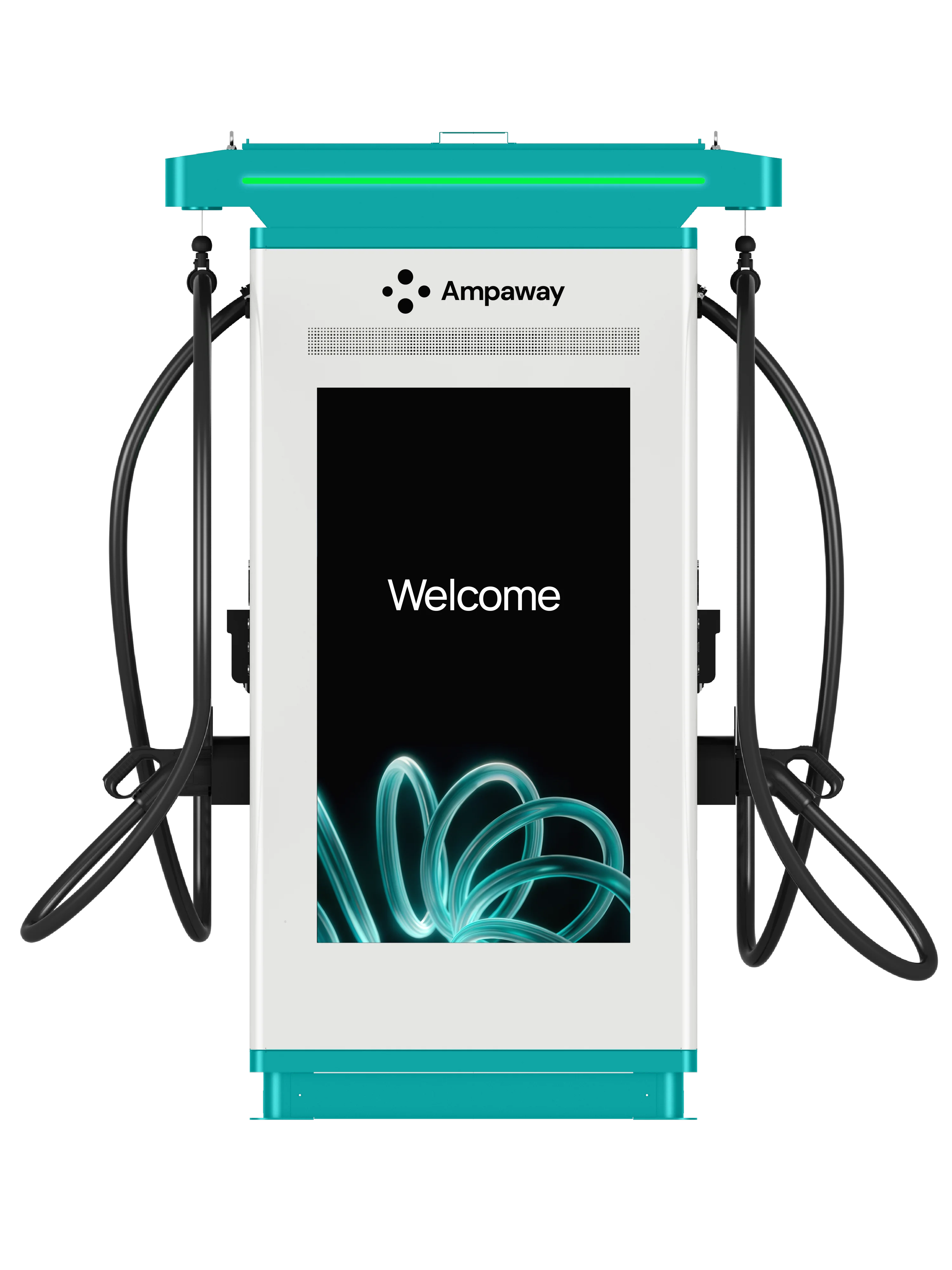 AMP MAX Plus Level 3 EV charger, front view