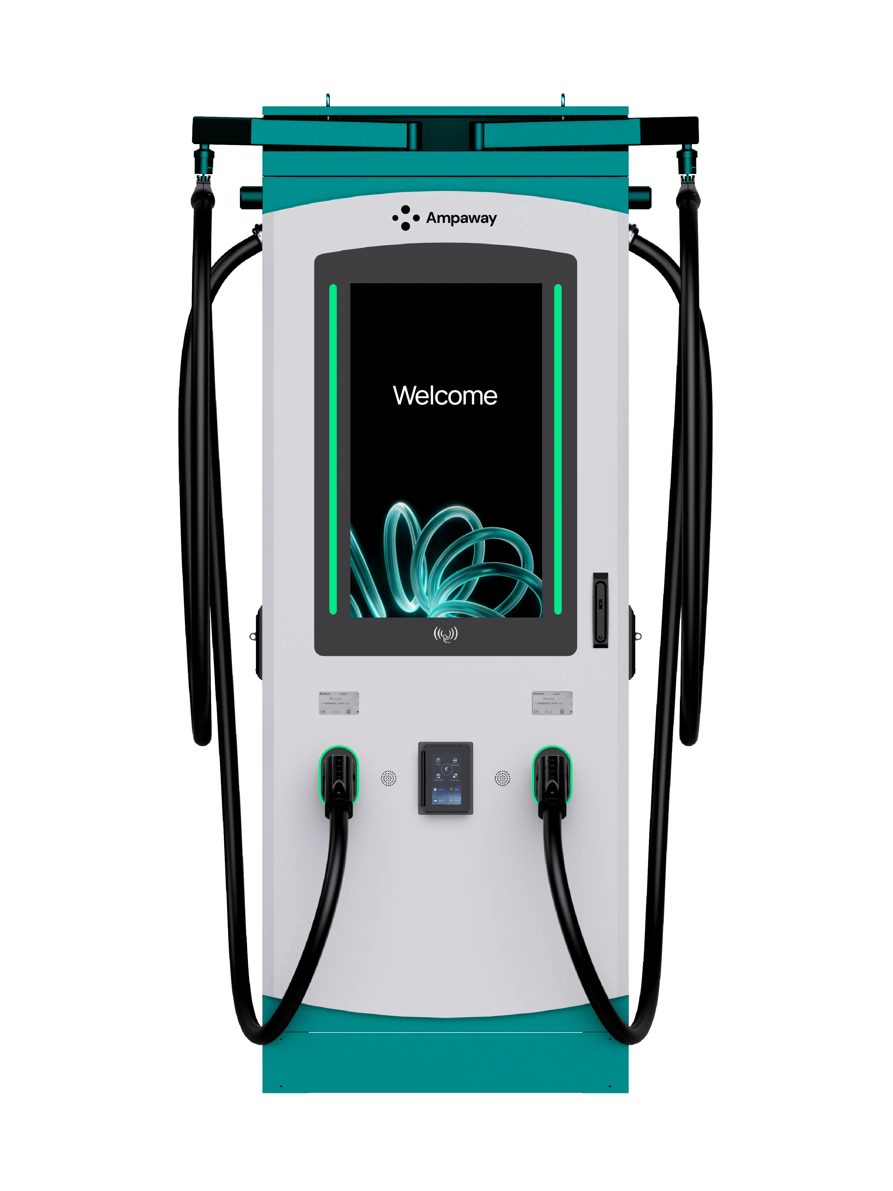 AMP LITE Level 3 EV charger, front view