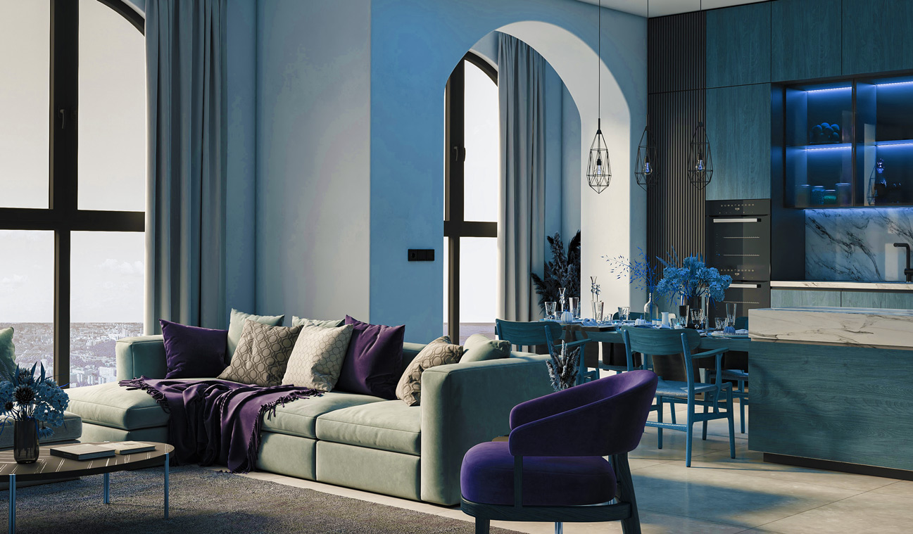 living room area