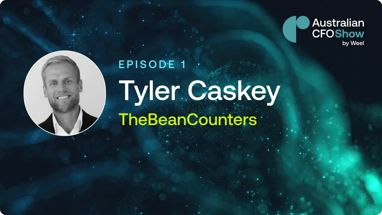 Tyler Caskey on the launch episode of The Australian CFO Show