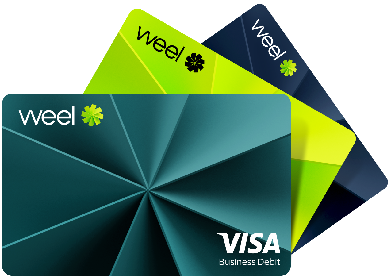 Weel Visa Business Debit cards
