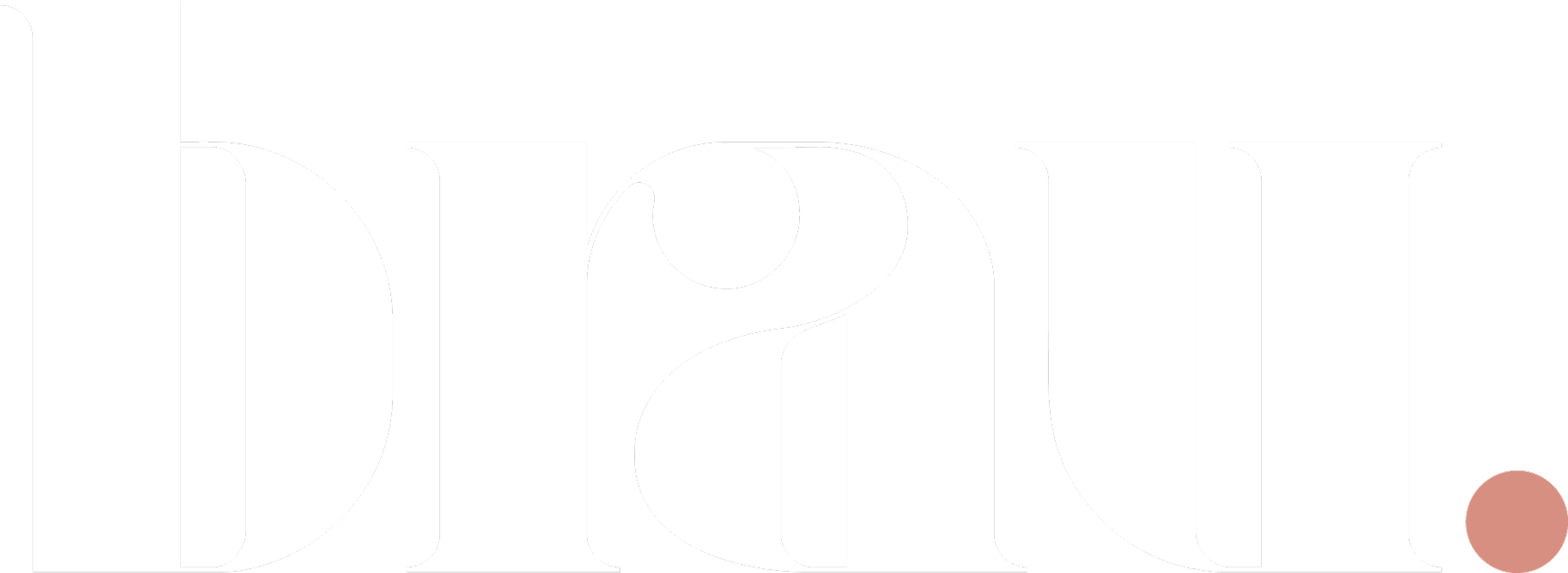 A black and white logo with the word blau.