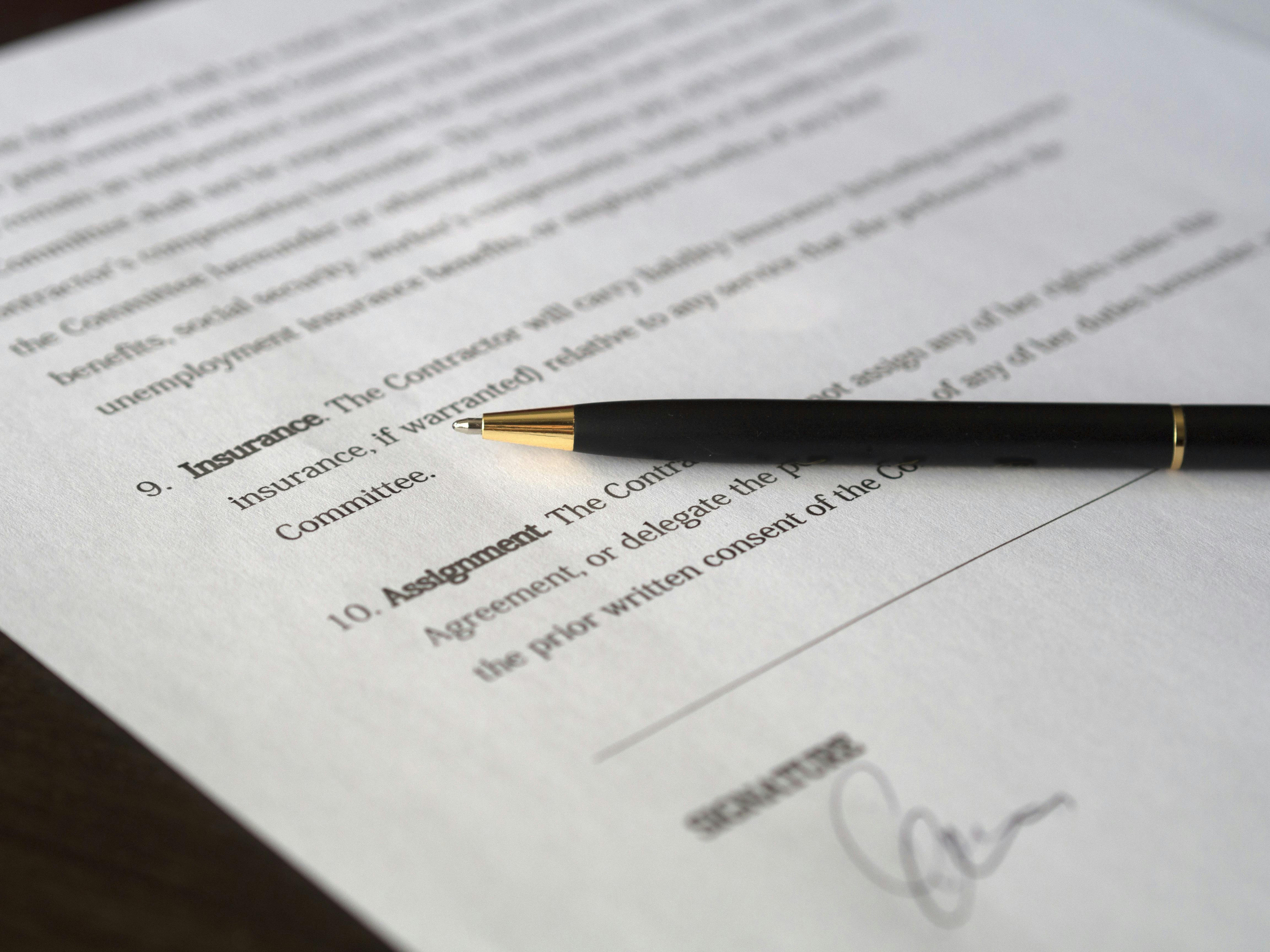 Assignment Agreement
