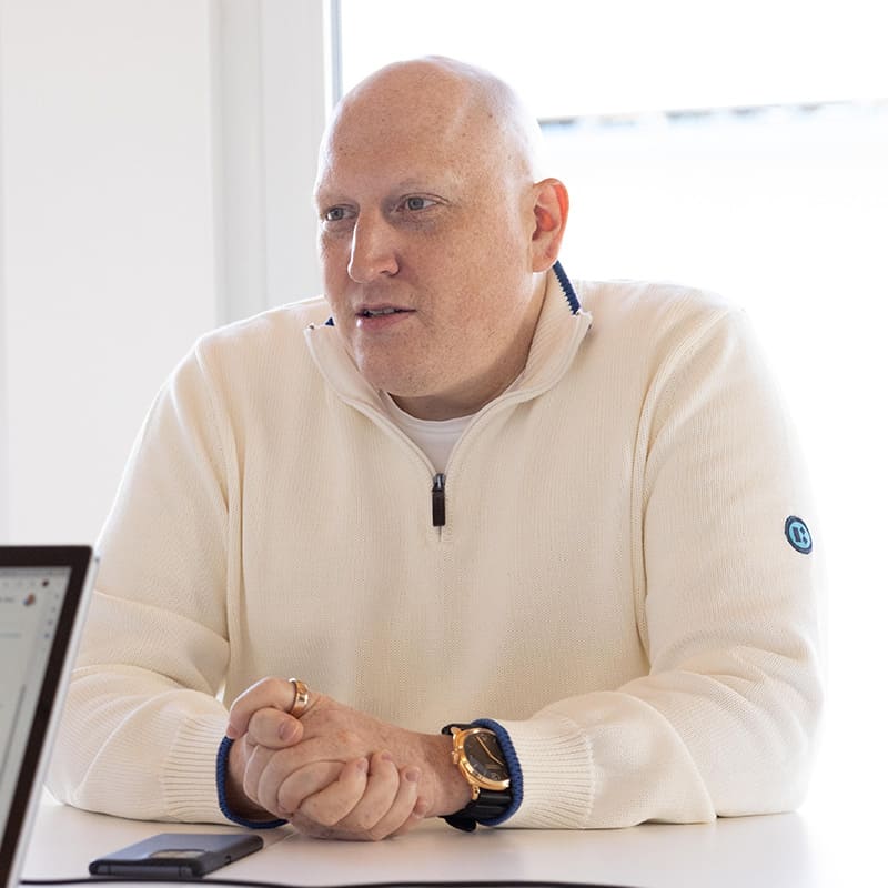 Der Geschäftsführer Andreas Schober von der aconitas GmbH und Partner von Uniqkey