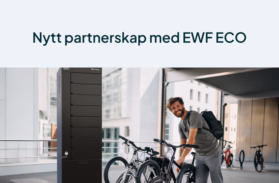 Eliot Alpha x EWF ECO: Laddskåp till cykelbatterier