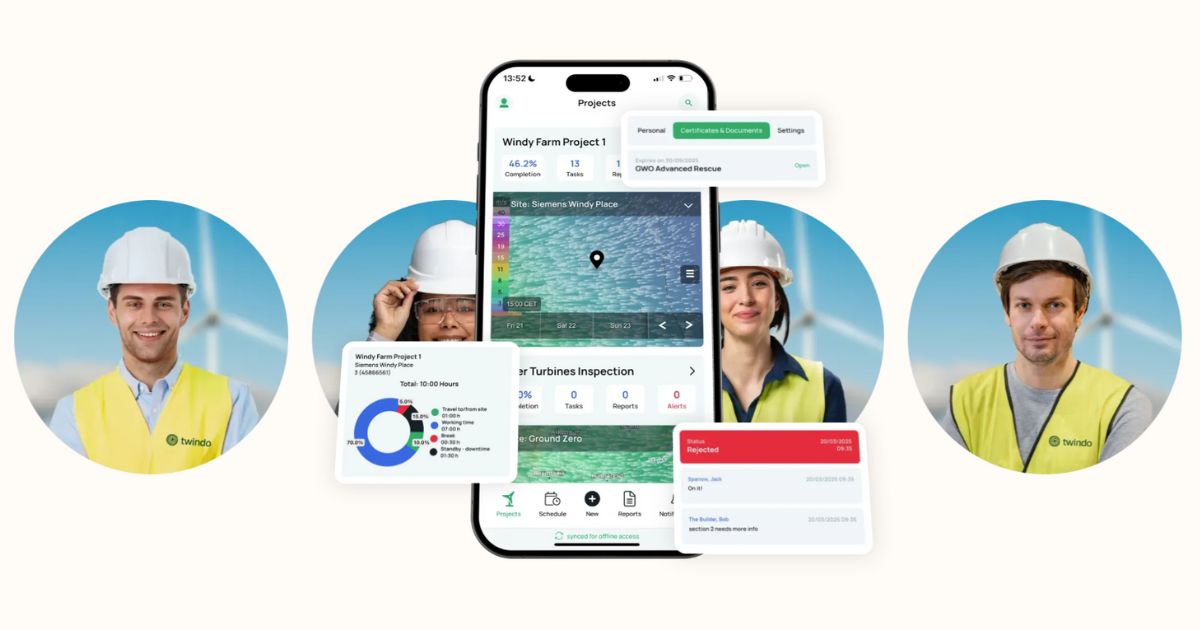Twindo Field Service Management & CMMS Software for Renewable Energy Teams logo