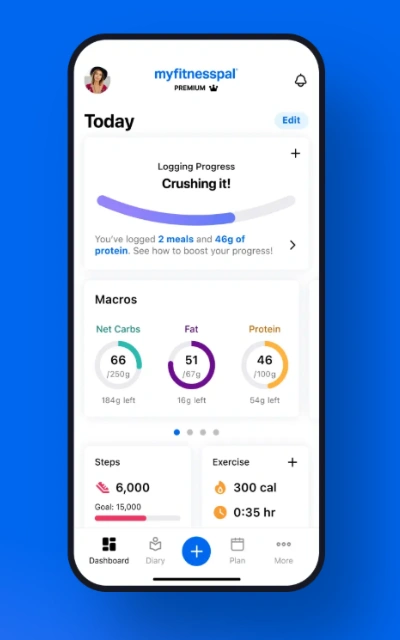Myfitness pal.
