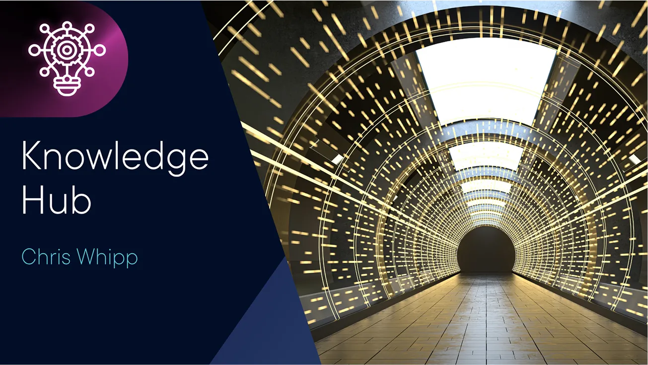 RISE Knowledge Hub presentation by Chris Whipp.