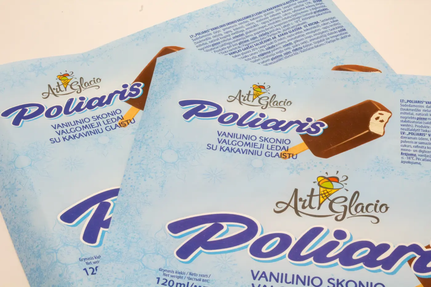 High-quality custom printed wrapping sheets designed for food packaging branding.