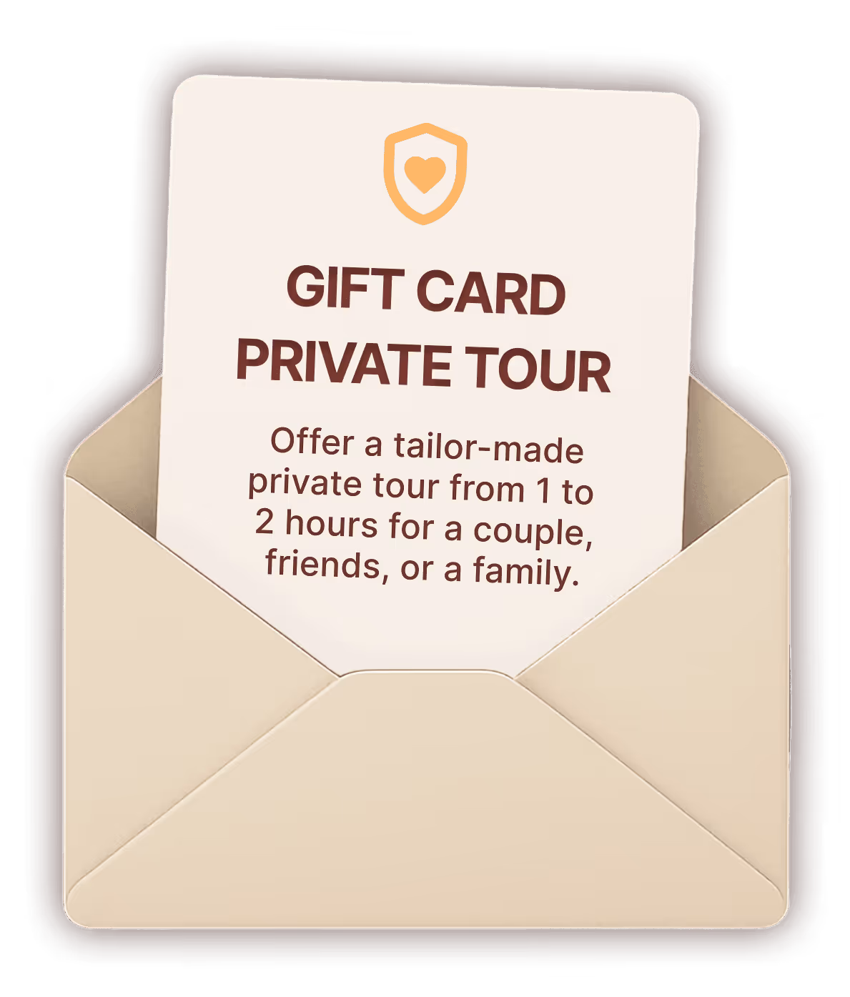 gift card private tour