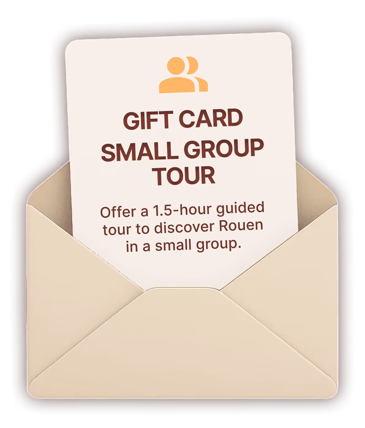 gift card small group tour