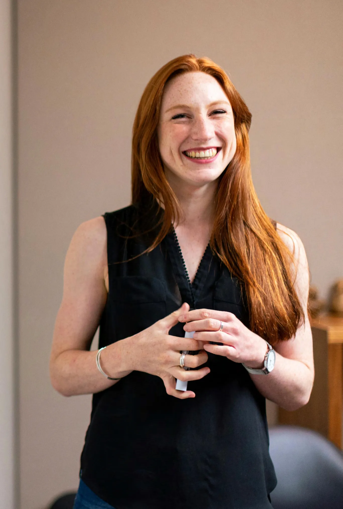 En lærer som underviser i klasserommet