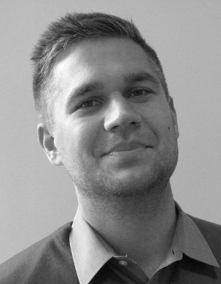 Portrait of Tobias Allgulander – Hardware Lead for QTMS at Tyréns