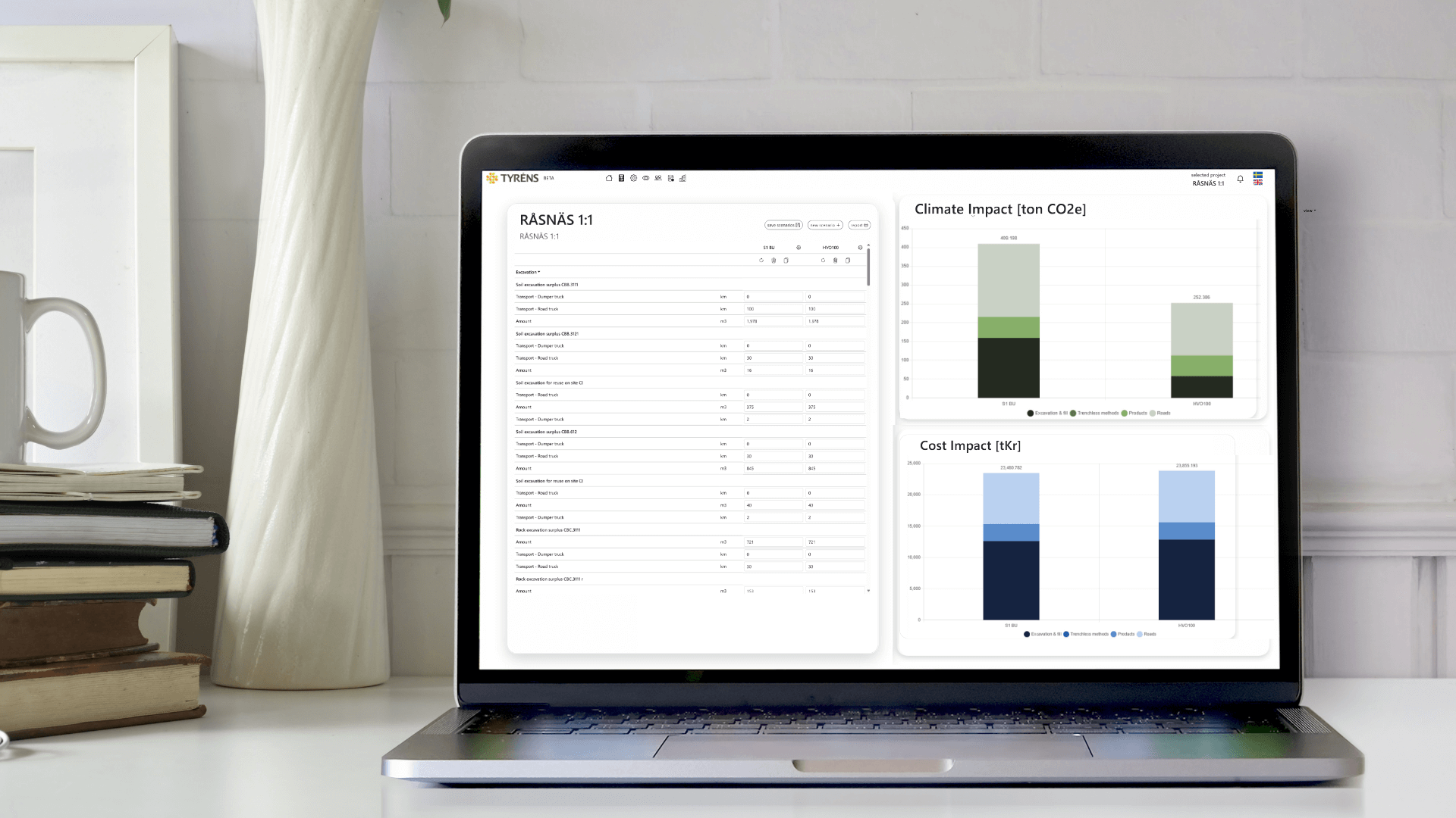Waterclimber screenshot English